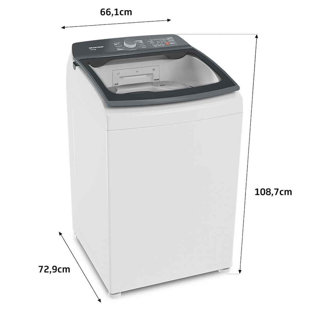 Máquina de Lavar Brastemp 18 kg Ciclo Tira Manchas Advanced BWF18AB - 3