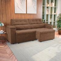 Sofá Roma S211 2,60 Metros com Braço Baú Kappesberg - 5