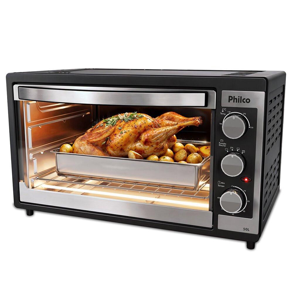 Forno Elétrico Philco 50 Litros, Dupla Resistência - PFE52P - 6