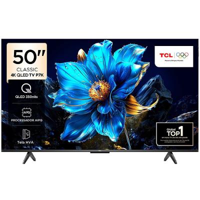 Smart TV TCL 50 Polegadas 4K UHD QLED Google TV  50P7K