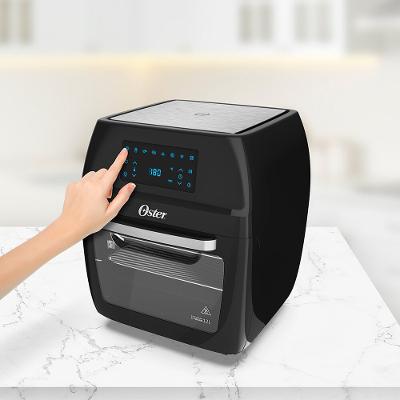 Fritadeira Sem Óleo Oster Oven Fryer 3 em 1, 1800W 12 Litros Preta - OFRT780