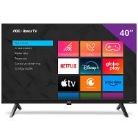 Smart TV AOC 40 Polegadas Full HD Roku TV 40S5045/78G - 3