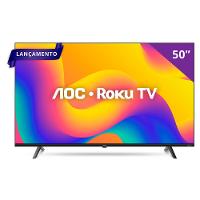 Smart TV AOC 50 Polegadas, DLED, 4K, Roku TV - 50U7045/78G - 1
