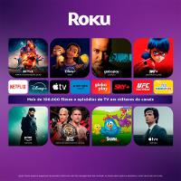 Smart TV AOC 50 Polegadas, DLED, 4K, Roku TV - 50U7045/78G - 5