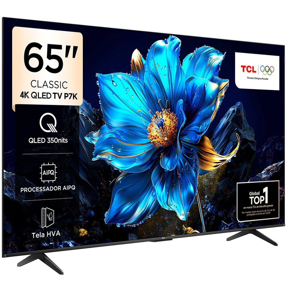 Smart TV TCL 65 Polegadas 4K UHD QLED TV 65P7K - 2