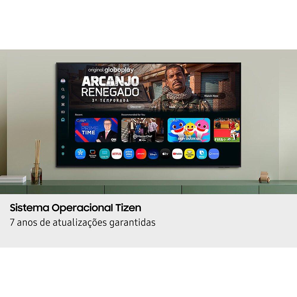 Smart TV 43 Polegadas U8600F 2025 Crystal UHD 4K Samsung UN43U8600FGXZD - 8
