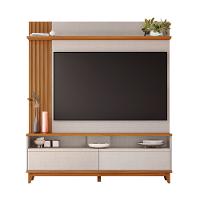 Home para TV 65 Polegadas Notável MDP Ripado Portas com Pistão a Gás NT 1335 - 1