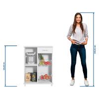 Balcão Fruteira 1 Porta 1 Gaveta Notável Belize New - 3