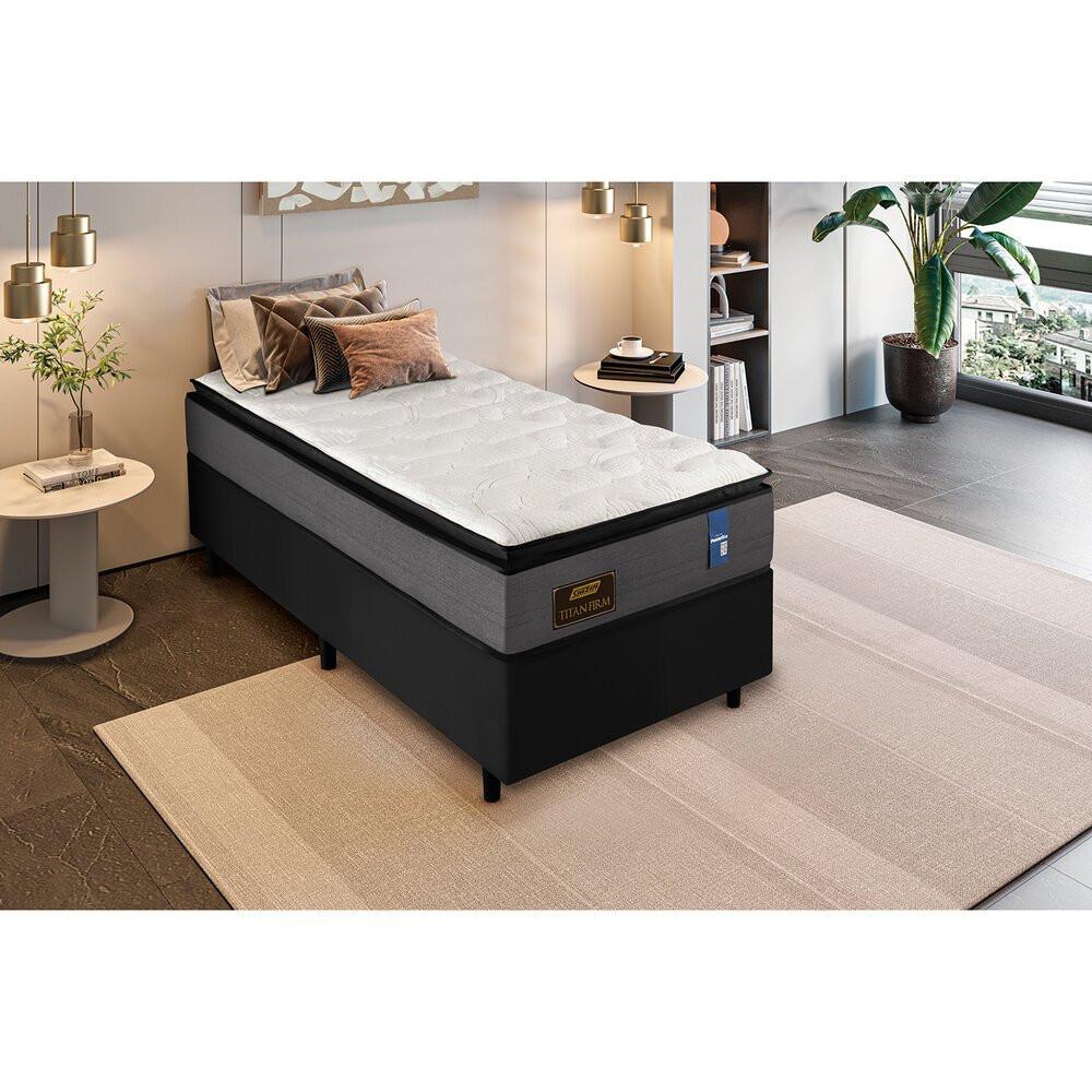 Colchão Solteiro de Molas Gazin Titan Firm D40+D20 88x188 - 3