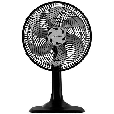 Ventilador de Mesa  Turbo 30 cm 52 W 6 Pás 3 Velocidades Ventisol