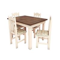 Conjunto Mesa com 4 cadeiras Pop Talismã Hrebos - 1