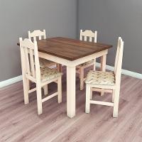 Conjunto Mesa com 4 cadeiras Pop Talismã Hrebos - 2
