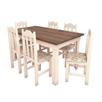 Conjunto Mesa com 6 Cadeiras Pop Talismã Hrebos - 1