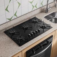 Cooktop 5 Bocas CD075BE a Gás Mesa de Vidro Temperado Consul - 8