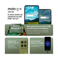 Smartphone Motorola Moto G15 50 MP + 5 MP 256 GB 4G XT2521-2 - 5