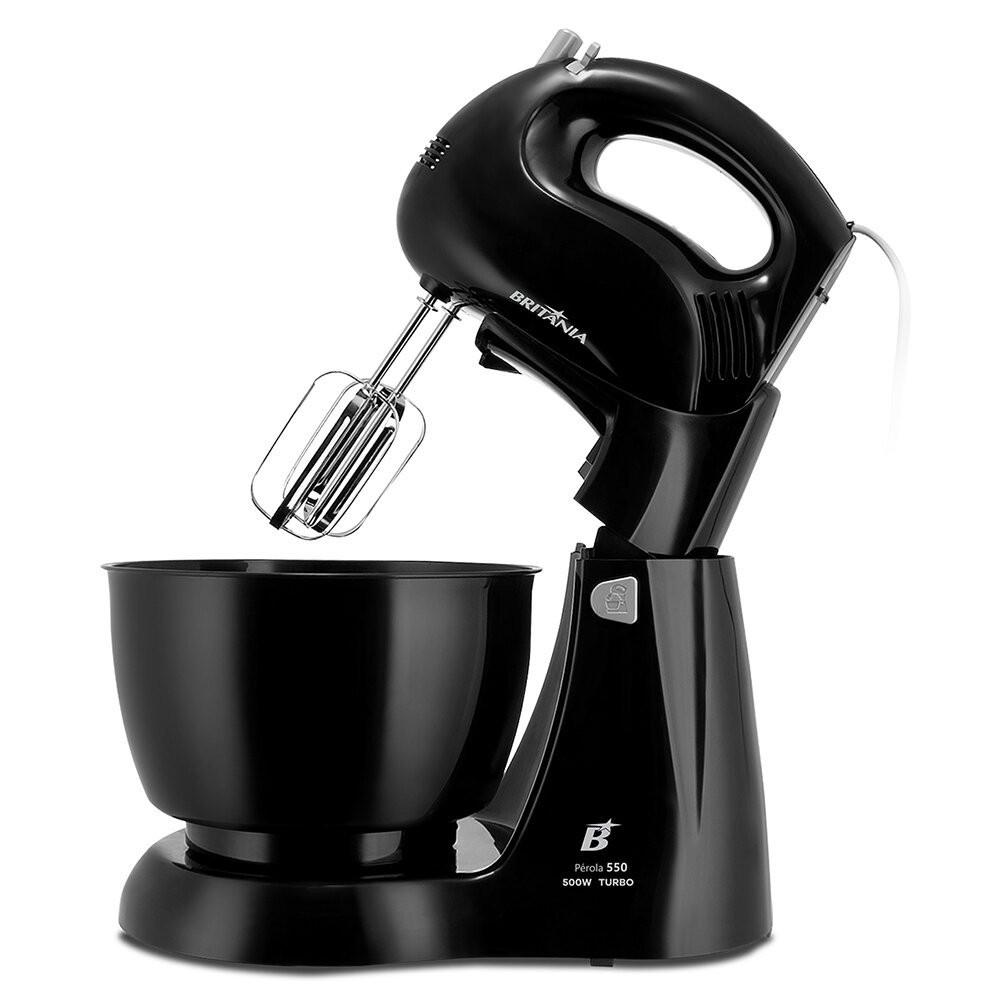 Batedeira Britânia New Pérola 550 Turbo, 500W, Preto - 3