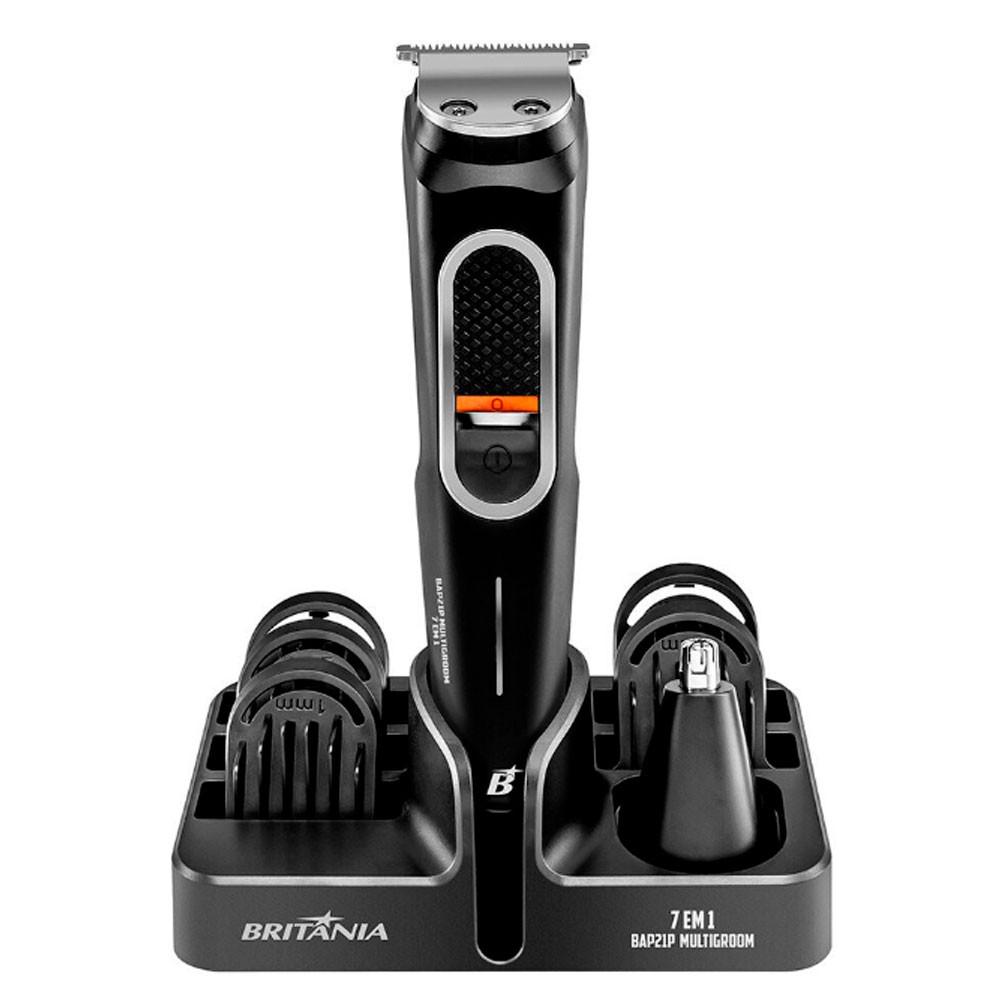 Aparador de Pelos Britânia Multigroom, 7 em 1 BAP21P - 2
