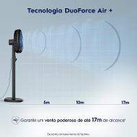 Ventilador de Coluna 40cm 6 Pás DuoForce Air EFS40 Electrolux - 9