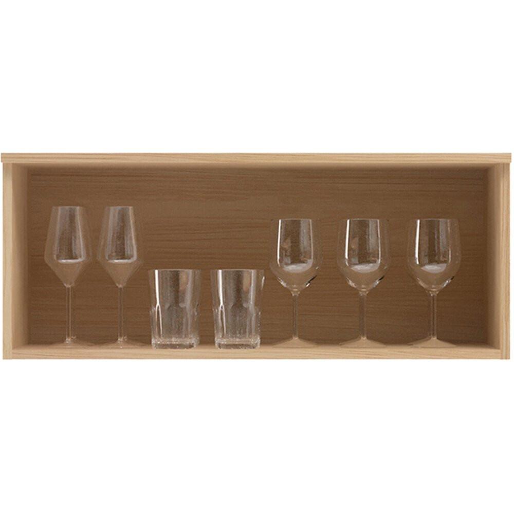 Armário Aéreo 1 Porta Basculante 80 cm  Andria 5600 Móveis Sul - 2