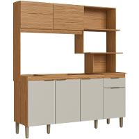 Cozinha Compacta 6 Portas 1 Gaveta CO1610 Decibal - 1