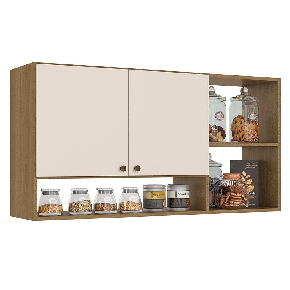 Armário Aéreo Leticia 120cm 2 Portas THB - 1