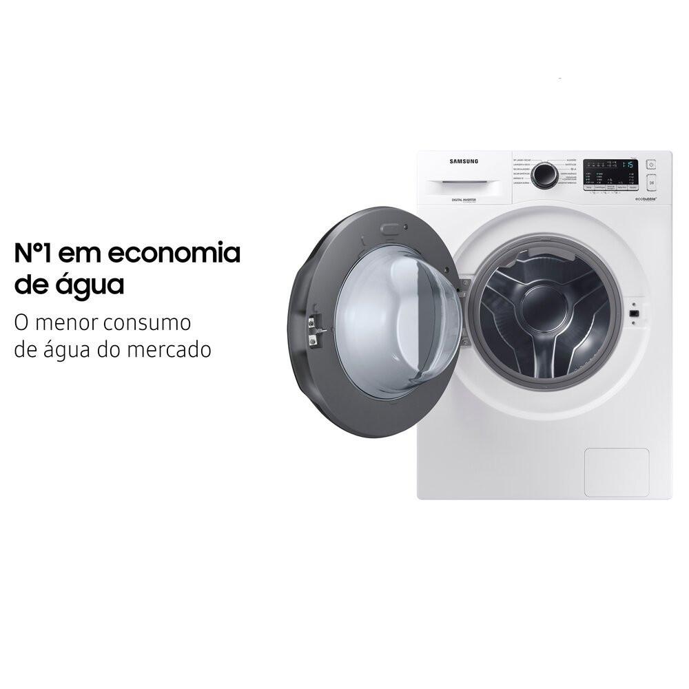 Lava e Seca Samsung Ecobubble 11Kg  Smart Check Branca - WD11A - 4