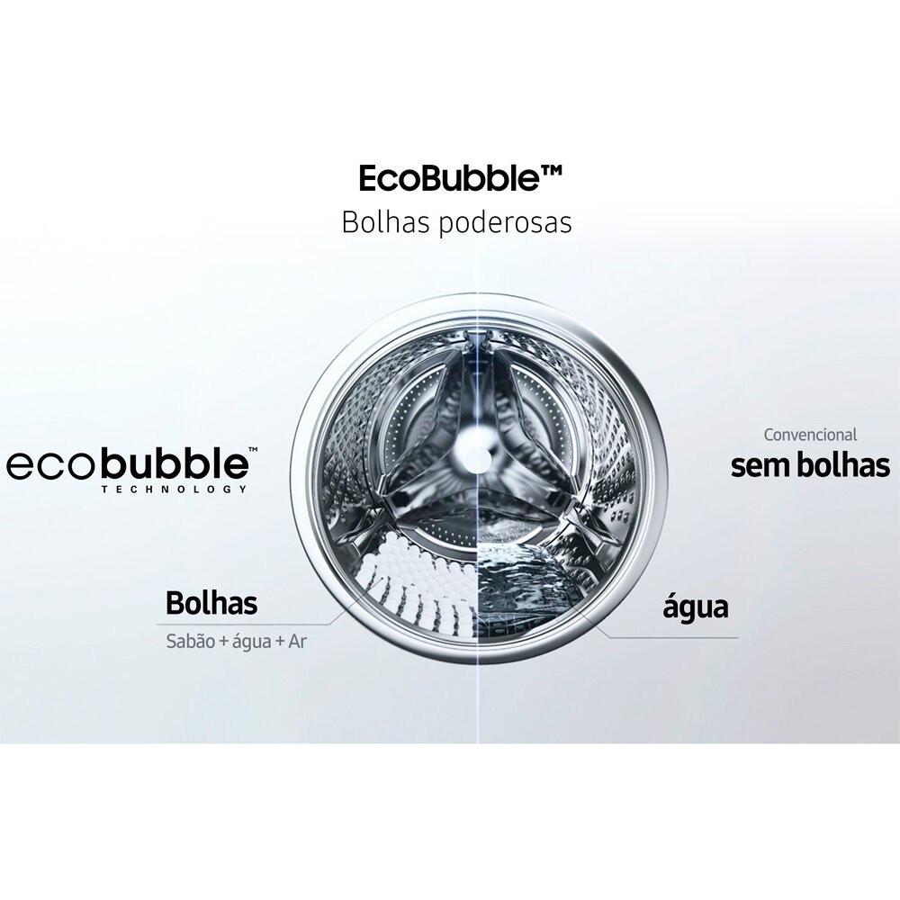Lava e Seca Samsung Ecobubble 11Kg  Smart Check Branca - WD11A - 7
