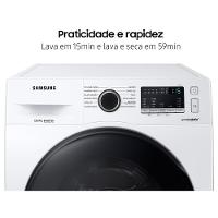 Lava e Seca Samsung Ecobubble 11Kg  Smart Check Branca - WD11A - 2