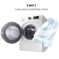 Lava e Seca Samsung Ecobubble 11Kg  Smart Check Branca - WD11A - 5