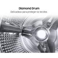 Lava e Seca Samsung Ecobubble 11Kg  Smart Check Branca - WD11A - 6