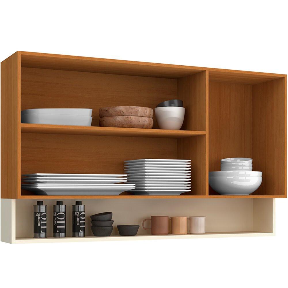 Armário Aéreo 120 cm 3 Portas Ibiza  4311 Casamia - 2