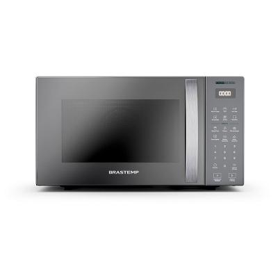 Micro-Ondas Brastemp com Tecnologia Air Fryer Inox 29 Litros - BMC29AR