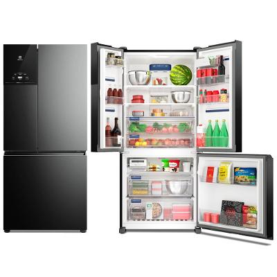 Geladeira Electrolux 3 Portas 590 Litros, Frost Free, Inverse, Black Inox - IM8B
