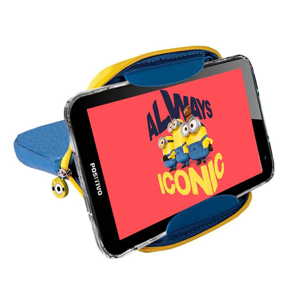 Tablet T780MF Twist Tab Minions com Capa 7 Polegadas 64GB Quad-Core Positivo - 2