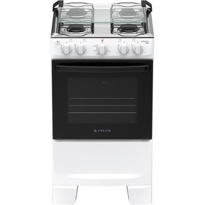 Fogão 4 Bocas Mônaco Plus Mesa Inox Atlas