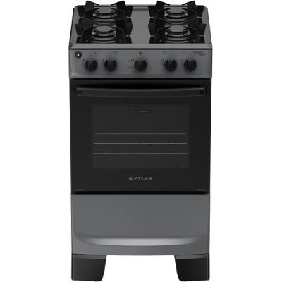 Fogão 4 Bocas Mônaco Lustro Mesa Esmaltada Atlas