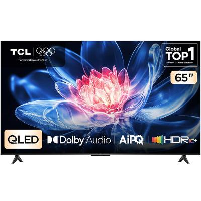 Smart TV 65T6C 65 Polegadas 4K UHD QLED Google TV TCL