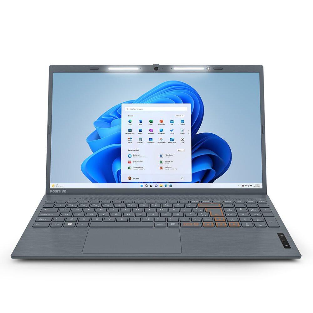 Notebook Vision C15 Lumina Bar LED HD 15,6 Polegadas 4GB RAM 128 GB Positivo - 3