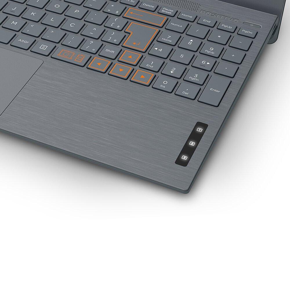 Notebook Vision C15 Lumina Bar LED HD 15,6 Polegadas 4GB RAM 128 GB Positivo - 10