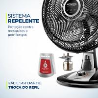 Ventilador de Mesa 40cm Mondial VTX-40-8P-RL Turbo 8 Pas Repelente Liquido - 5