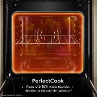 Fogão 5 bocas Electrolux Efficient com Mesa Inox PerfectCook e VaporBake (FE5IC) - 9