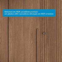 Guarda Roupa Solteiro 4 Portas Flex Buriti Santos Andirá - 5