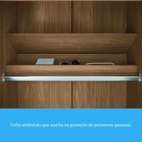 Guarda Roupa Solteiro 4 Portas Flex Buriti Santos Andirá - 8