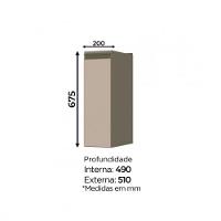 Balcão Henn Para Condimentos Connect Sem Tampo 20 cm - 3