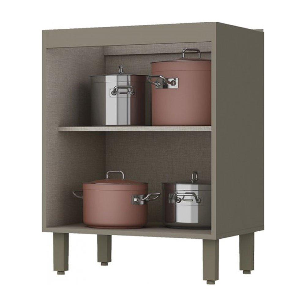 Balcão Henn 2 Portas Sem Tampo Connect 60 cm C78 - 2