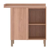 Balcão Luciane Yara Canto Reto 1 Porta com Tampo - 2