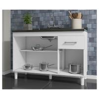 Balcão para Pia 120cm Indekes sem Tampo 6115.491 - 2