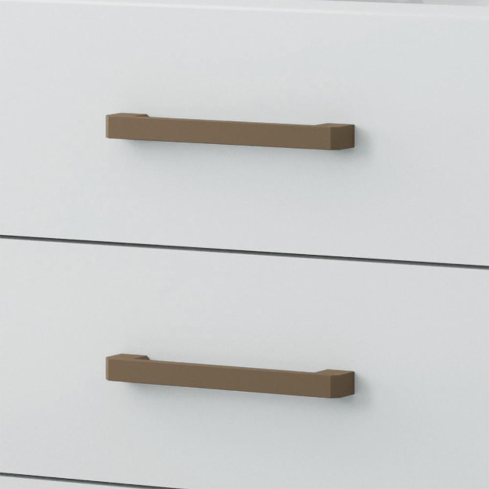 Cômoda com 2 Portas e 4 Gavetas Havana Master Santos Andirá - 5