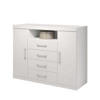 Cômoda com 2 Portas e 4 Gavetas Havana Master Santos Andirá - 2