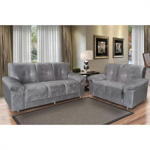 Conjunto Estofado Fluence  2 e 3 Lugares - Paraná